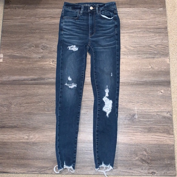 American Eagle Outfitters Denim - AMERICAN EAGLE cropped jeggings